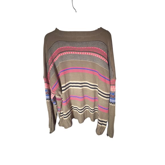 Casual Knitted Sweater Womens 1X By Easel  Multicolor - Picture 2 of 4